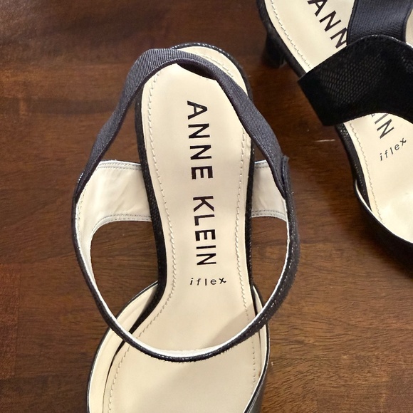 Anne Klein flex Akkatia black scrappy closed toe shoes size 9.5 M - Picture 13 of 15